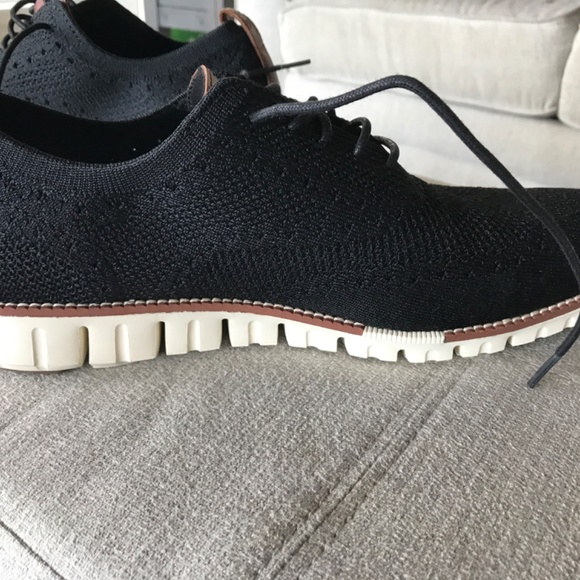 Men’s Cole Haan size 10.5 ZEROGRAND Remastered Stitchlite Wingtip Oxfords - Picture 11 of 16